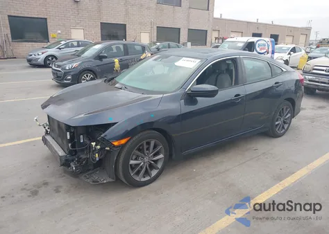 2020 Honda Civic Ex z USA, uszkodzony, nr VIN 19XFC1F38LE207952